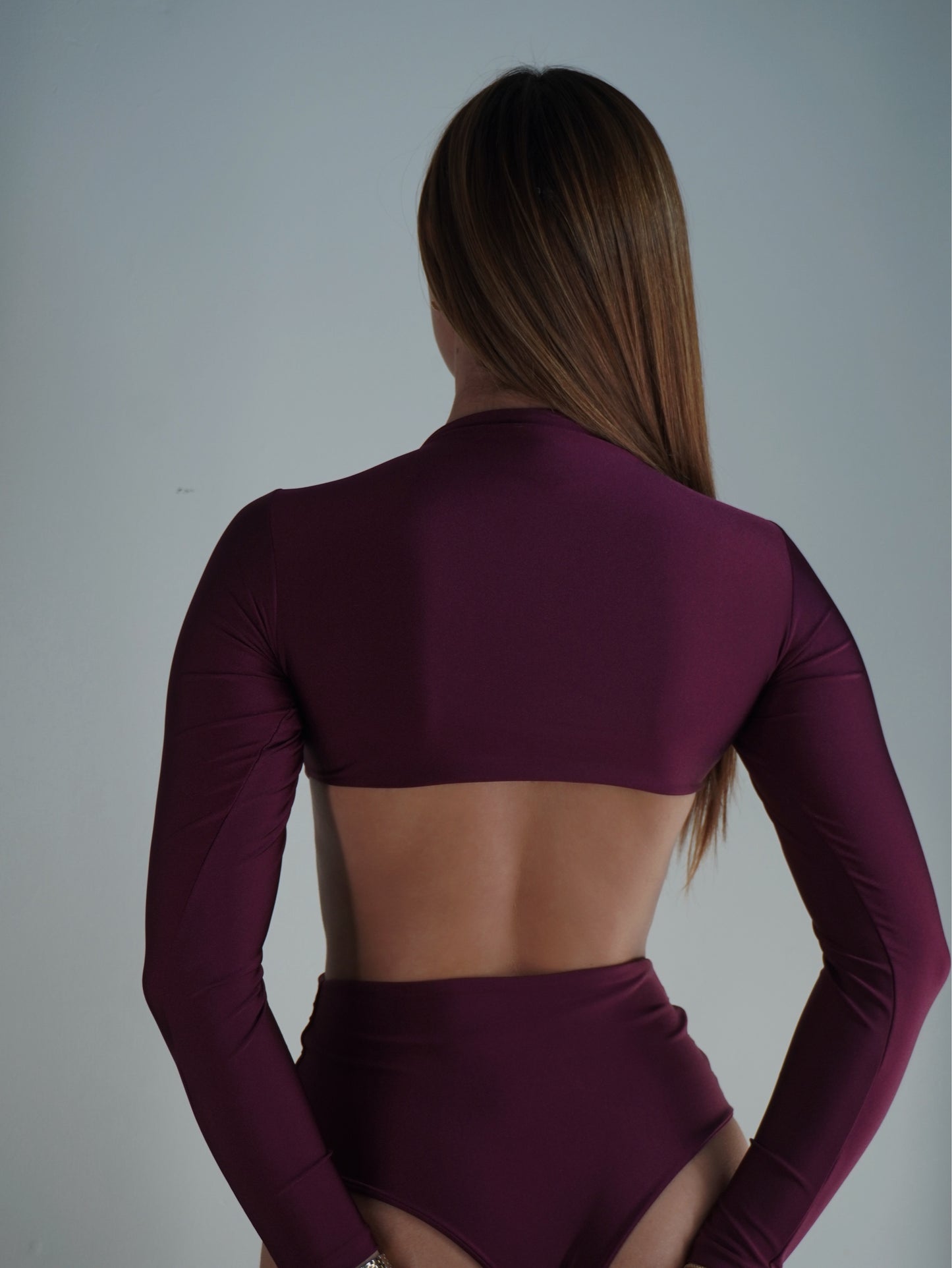 Body VC Color Uva – Con y Sin Abertura en Espalda