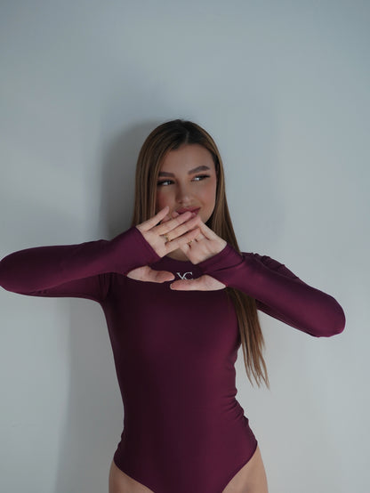 Body VC Color Uva – Con y Sin Abertura en Espalda